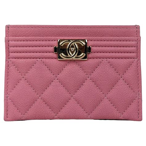 chanel wallet purse pink